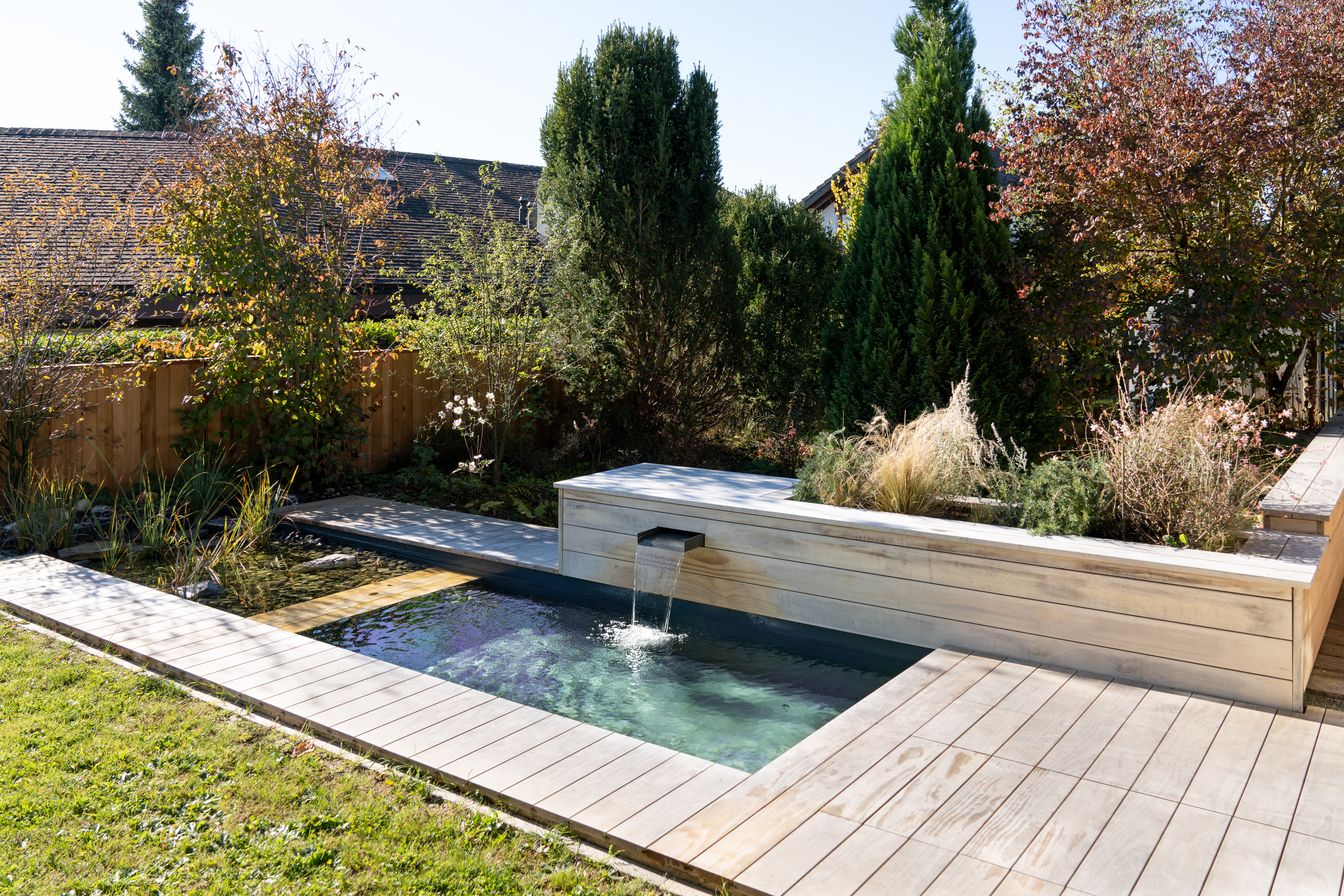 Badebrunnen mit Polypropylen-Becken