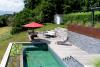 Betonpool mit Folienbecken